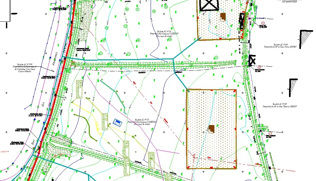 Plan topographique